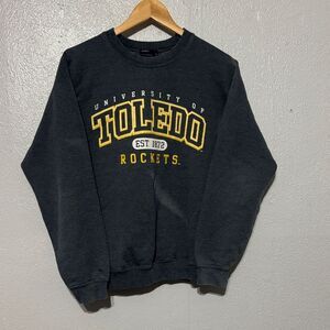 Vintage 1990s University of Toledo Rockets Collegiate NCAA College Sweatshirt